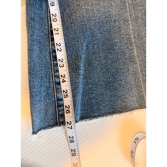 Madewell Classic Blue Wide Leg Jeans - Picture 8 of 8